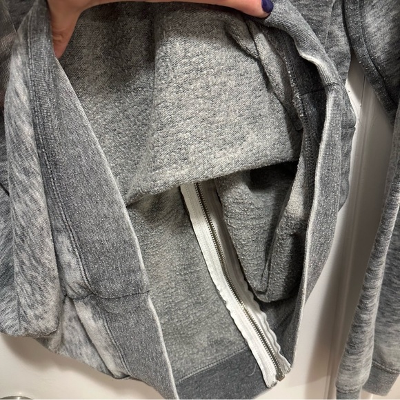 WWE LIV MORGAN You Only Liv Once Full Zip Hoodie Sweatshirt Womens XL gray RARE - Picture 5 of 8